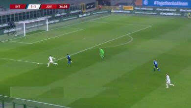 هدف رونالدو الثاني في مرمى انتر ميلان 2-1 كأس إيطاليا