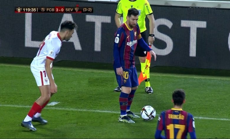 برشلونة وإشبيلية