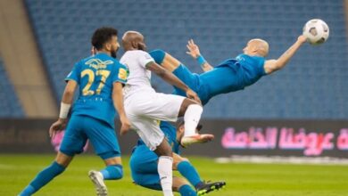 مباراة الاتفاق والنصر