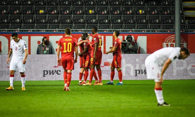 منتخب بلجيكا - منتخب روسيا البيضاء