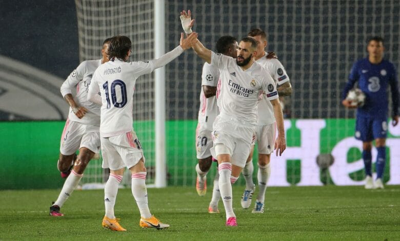 لاعبي ريال مدريد