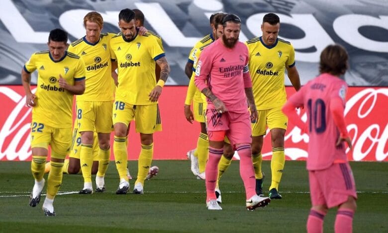 قادش وريال مدريد