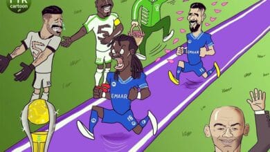 كاريكاتير | فوز الهلال بخماسية على الأهلي