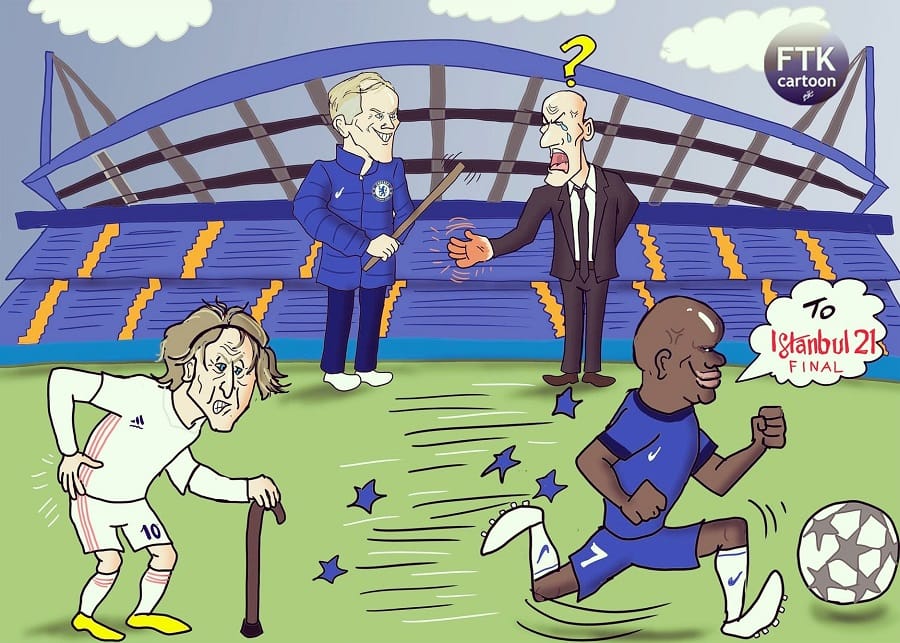 توخل يلقن زيدان درساً قاسياً ويعبر الى نهائي اسطنبول