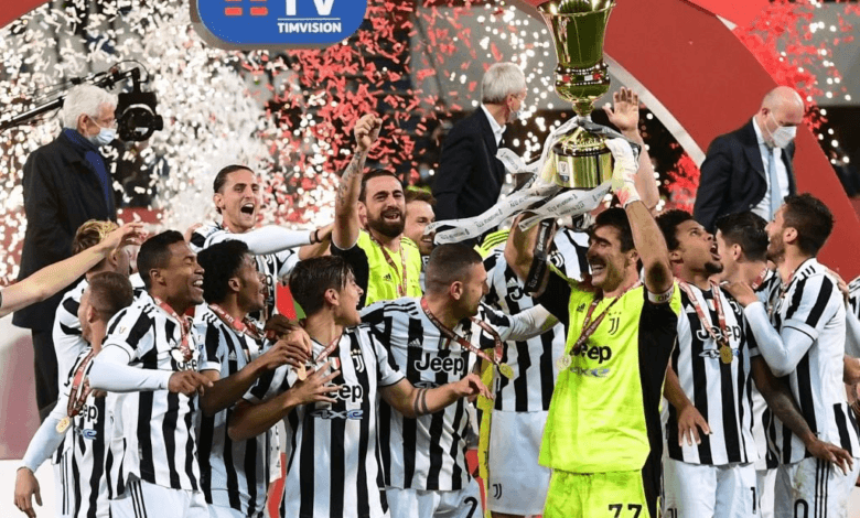 يوفنتوس والاحتفال بكأس إيطاليا