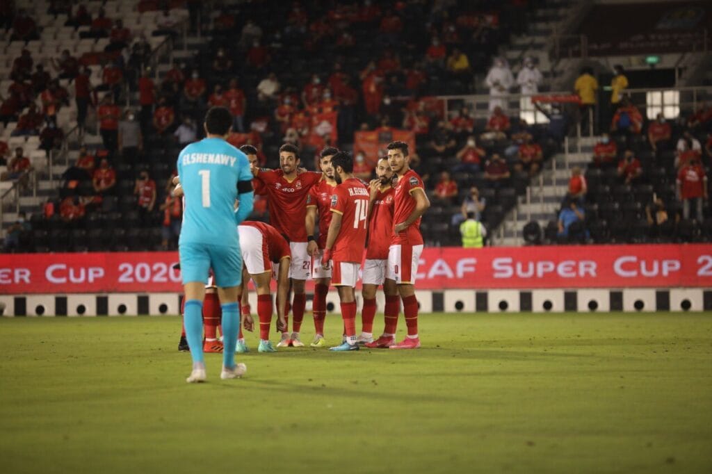 لاعبي الأهلي المصري