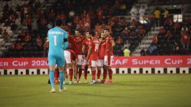 لاعبي الأهلي المصري