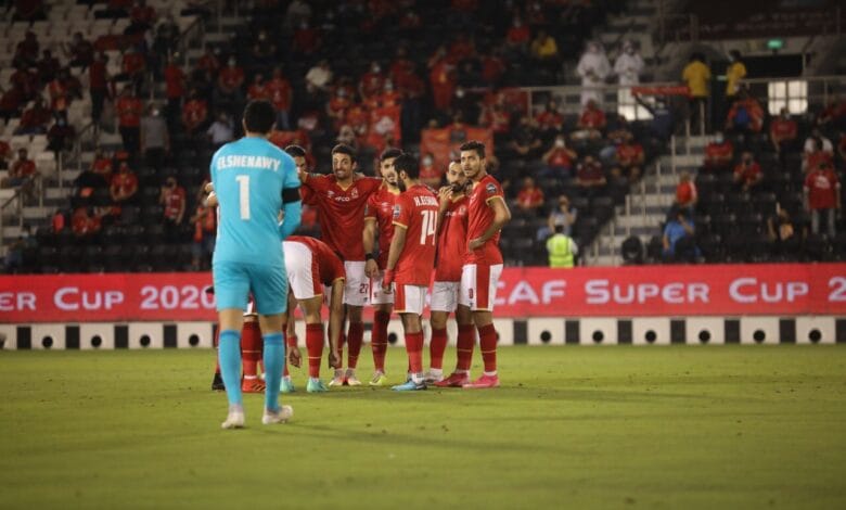 لاعبي الأهلي المصري