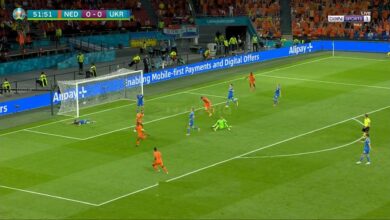 هدف هولندا الأول في مرمى اوكرانيا 1-0 يورو 2020