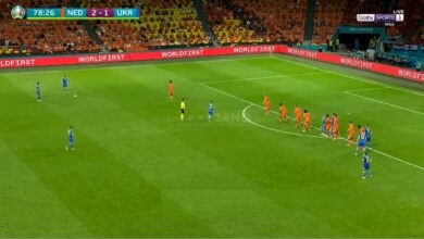هدف اوكرانيا الثاني في مرمى هولندا 2-2 يورو 2020