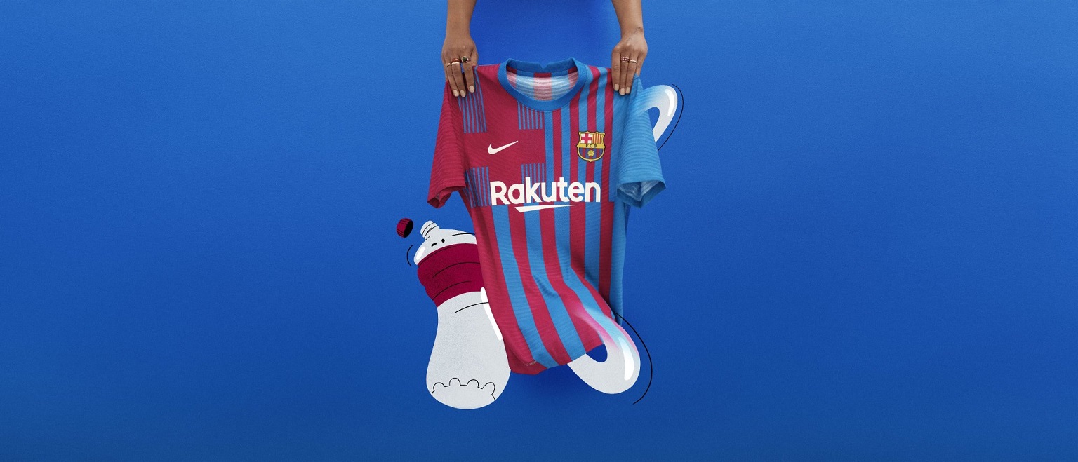 رسمياً وبالصور - برشلونة يعلن عن قميصه لموسم 2021/2022