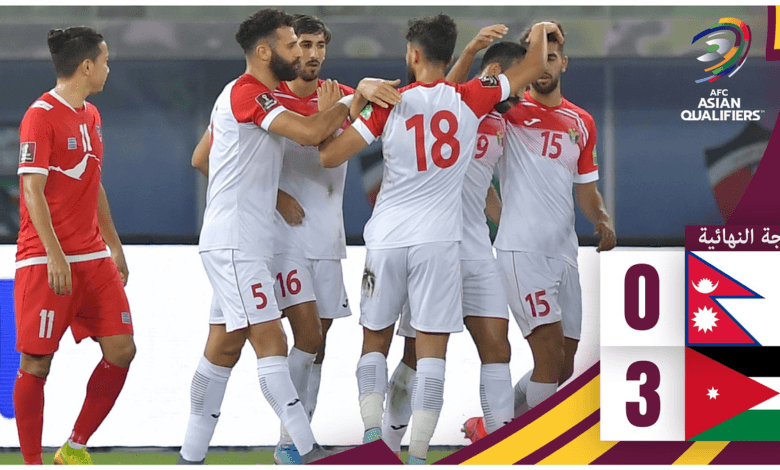 الأردن - نيبال