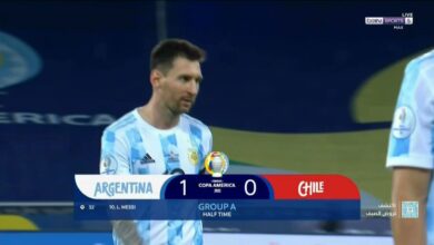 اهداف الأرجنتين وتشيلي 1-1 كوبا أمريكا