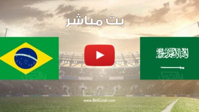 مباراة السعودية والبرازيل