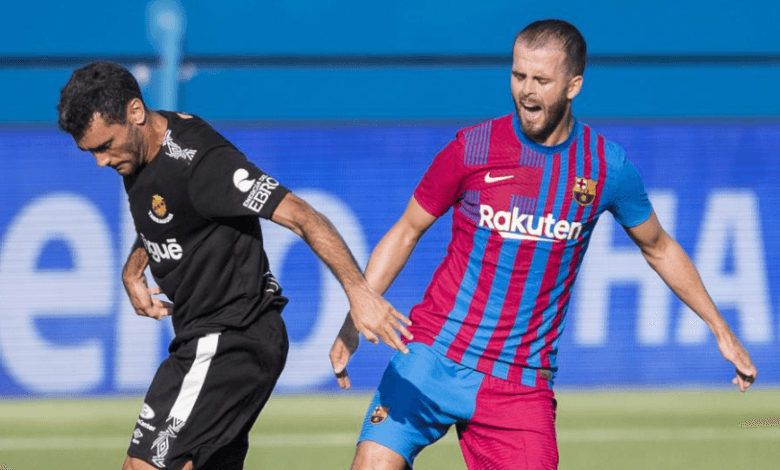 بيانيتش في ودية برشلونة