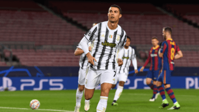 كريستيانو رونالد أمام برشلونة