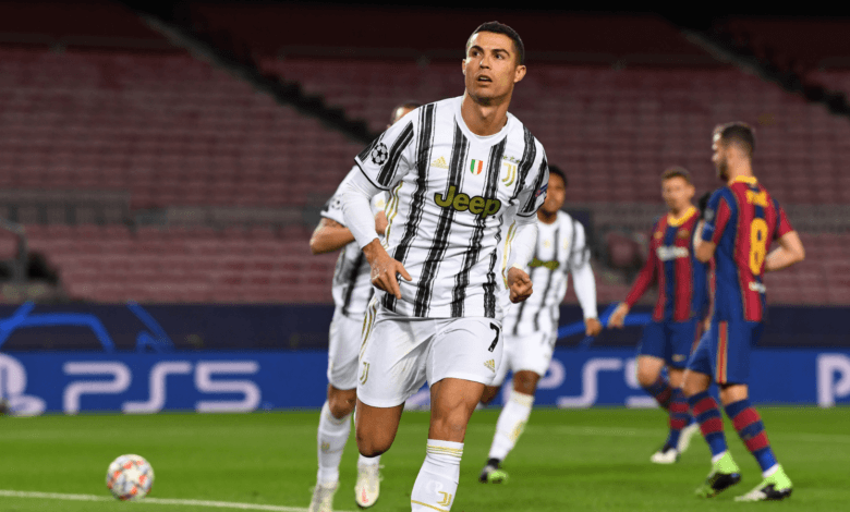 كريستيانو رونالد أمام برشلونة