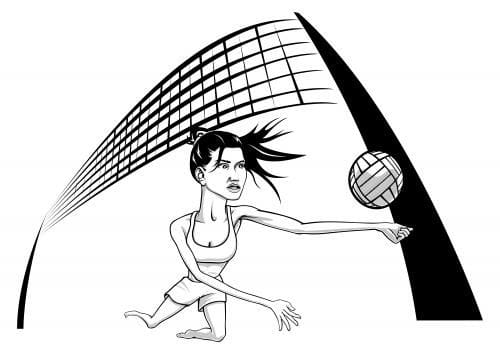 كيف تلعب كرة الطائرة