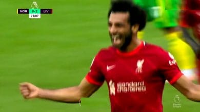 هدف محمد صلاح في مرمى نوريتش سيتي اليوم