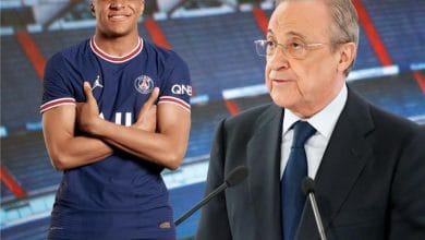 مبابي يتلقي مكالمة من بيريز لحسم مصير اللاعب-فلورنتينو بيريز _ كيليان مبابي