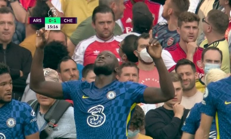 هدف لوكاكو ضد ارسنال 1-0 الدوري الانجليزي