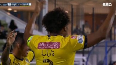 هدف التعاون الاول ضد الهلال 1-0 الدوري السعودي