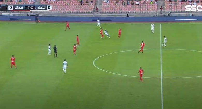 اهداف الاهلي ضد الحزم 1-1 الدوري السعودي