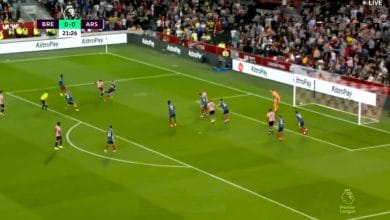 هدف برينتفورد في مرمى أرسنال 1-0 الدوري الإنجليزي
