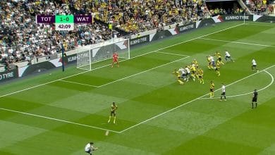 هدف توتنهام الاول ضد واتفورد 1-0 الدوري الانجليزي