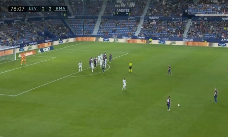 هدف ليفانتي الثالث ضد ريال مدريد 3-2 الدوري الاسباني