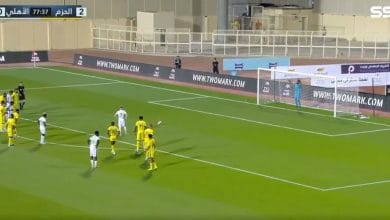 هدف الاهلي الاول ضد الحزم 1-2 الدوري السعودي
