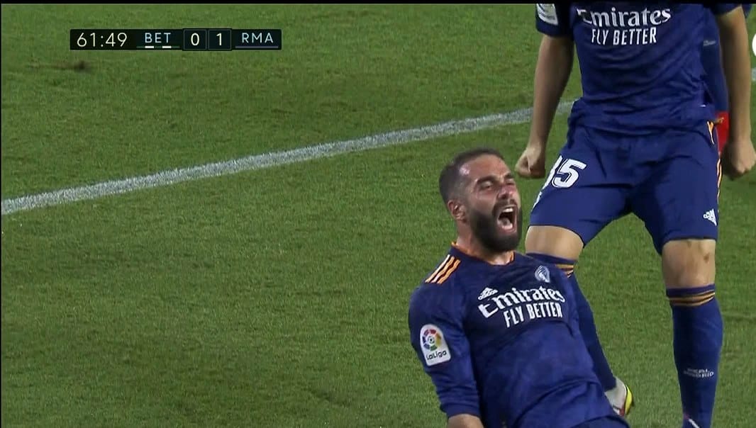 اهداف ريال مدريد ضد ريال بيتيس 1-0 الدوري الاسباني