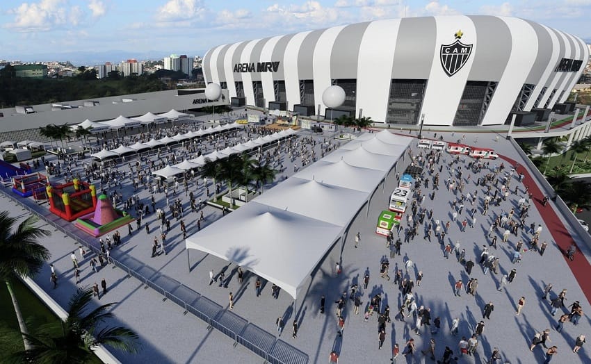 ملعب أتلتيكو مينيرو الجديد @ Clube Atletico Mineiro