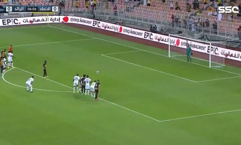 هدف الاتحاد الاول ضد الرائد 1-0 فهد المولد