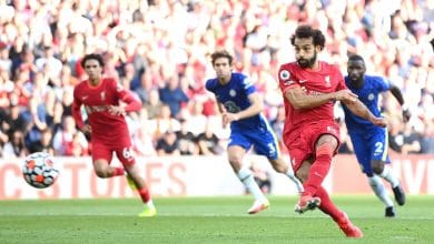 هدف محمد صلاح ضد تشيلسي 1-1 الدوري الانجليزي