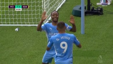 اهداف مانشستر سيتي ضد نوريتش سيتي 5-0 الدوري الانجليزي