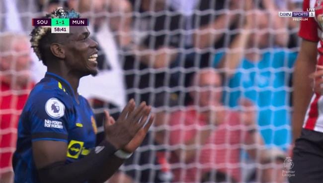 اهداف مانشستر يونايتد ضد ساوثهامبتون 1-1 الدوري الانجليزي