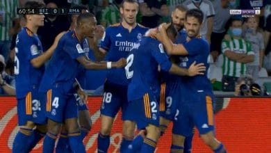 ملخص مباراة ريال مدريد ضد ريال بيتيس في الدوري الاسباني