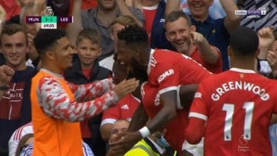 اهداف مباراة مانشستر يونايتد وليدز يونايتد 5-1 الدوري الانجليزي