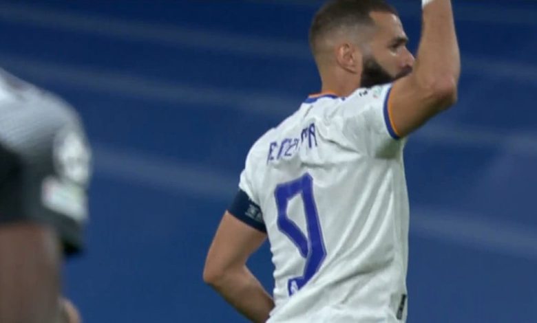 هدف كريم بنزيما ضد شيريف 1-1 دوري ابطال اوروبا