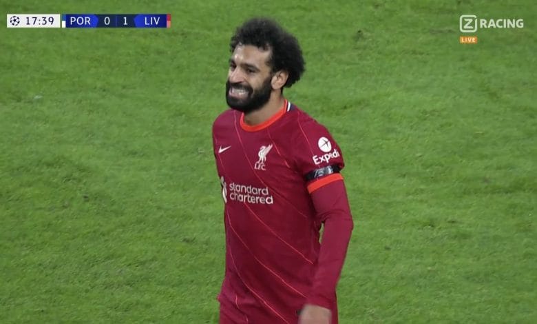 هدف محمد صلاح الثاني ضد بورتو 2-0 دوري ابطال اوروبا
