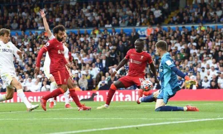 هدف محمد صلاح ضد ليدز يونايتد 1-0 الدوري الانجليزي