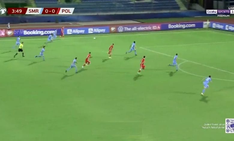 اهداف مباراة بولندا وسان مارينو 7-1 تصيات كاس العالم