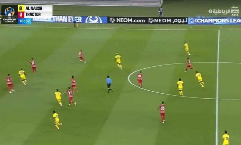 اهداف مباراة النصر وتراكتور 1-0 دوري ابطال اسيا