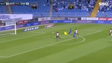 هدف الهلال الاول ضد الاتفاق 1-0 الدوري السعودي