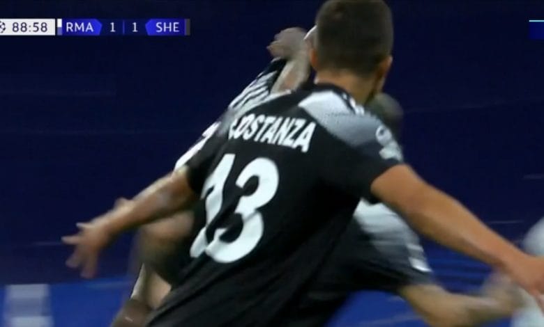 هدف شيريف الثاني ضد ريال مدريد 2-1 دوري ابطال اوروبا