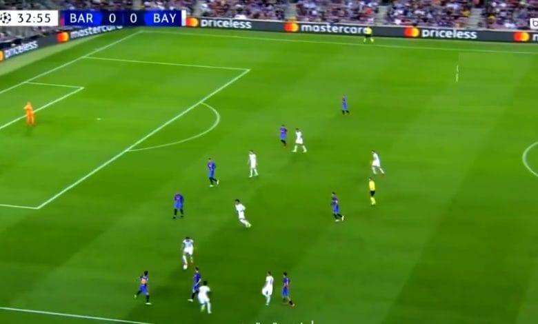 هدف توماس مولر في مرمى برشلونة 1-0 تعليق رؤوف خليف