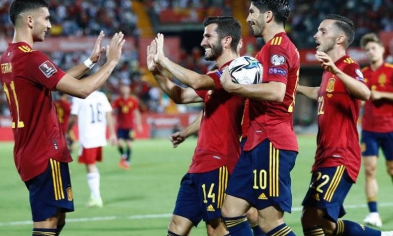 اهداف اسبانيا وجورجيا 4-0 تصفيات كاس العالم