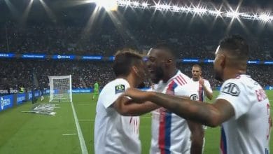 هدف اولمبيك ليون الاول ضد باريس سان جيرمان 1-0 الدوري الفرنسي