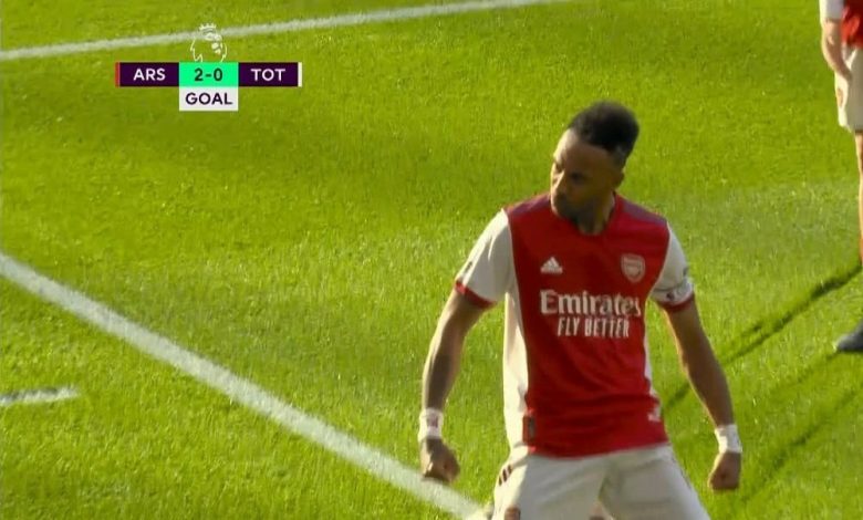 هدف ارسنال الثاني ضد توتنهام 2-0 الدوري الانجليزي